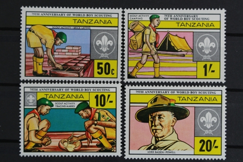 Tansania, MiNr. 205-208, postfrisch