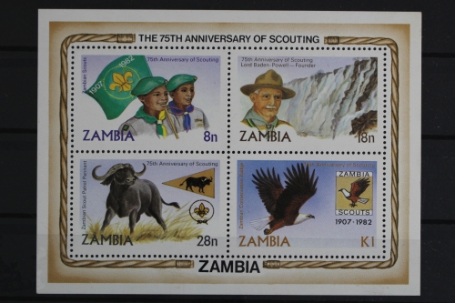 Sambia, MiNr. Block 11, postfrisch
