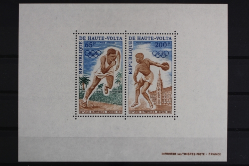 Obervolta, Olympiade, MiNr. Block 5, postfrisch