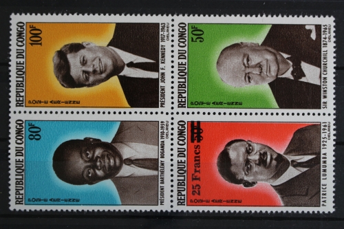Kongo-Brazzaville, MiNr. 71-74, postfrisch