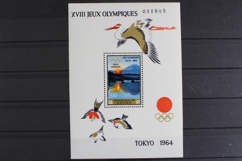 Guinea, Olympiade, MiNr. Block 5, postfrisch