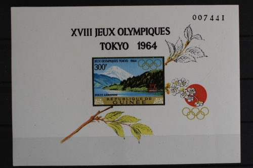 Guinea, Olympiade, MiNr. Block 6 B, postfrisch