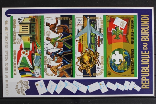 Burundi, Post, MiNr. Block 79 B, postfrisch