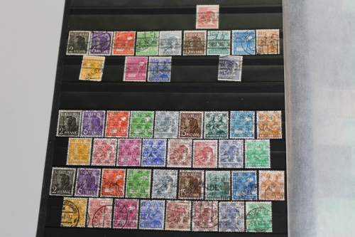 Bizone und Französische Zone, gute Teilsammlung