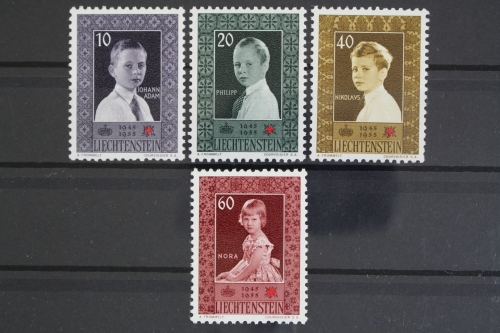 Liechtenstein, MiNr. 338-341, postfrisch