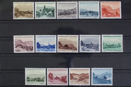 Liechtenstein, MiNr. 224-237, postfrisch