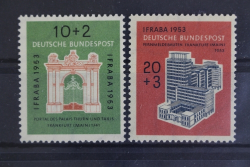 Deutschland (BRD), MiNr. 171-172, Falz