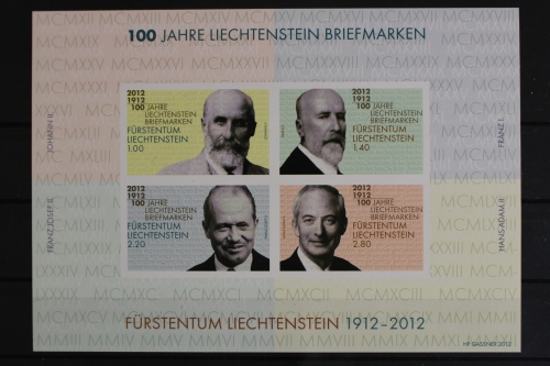 Liechtenstein, MiNr. Block 21, postfrisch