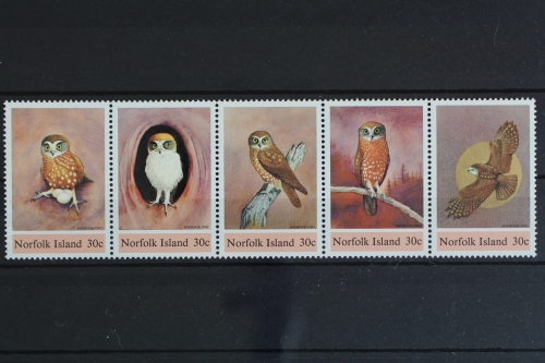 Norfolk Inseln, MiNr. 339-343 ZD, postfrisch