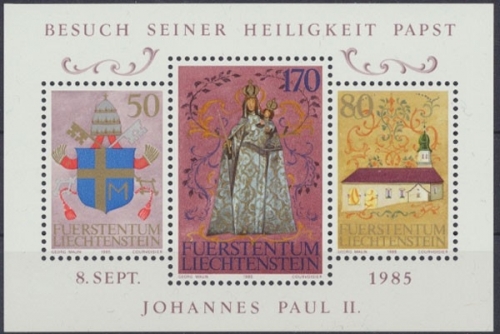 Liechtenstein, MiNr. Block 12, postfrisch