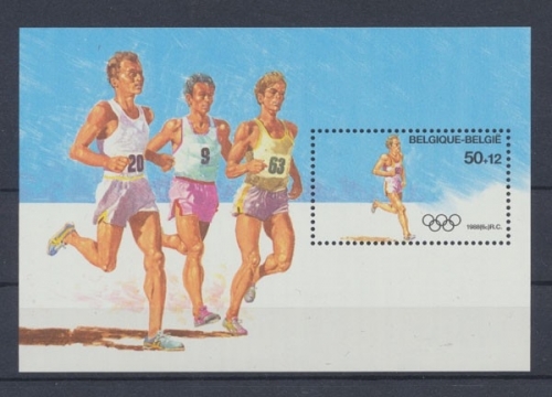 Belgien, Olympiade, MiNr. Block 58, postfrisch