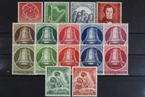 Berlin, MiNr. 71-86, Jahrgang 1950-1951, postfrisch