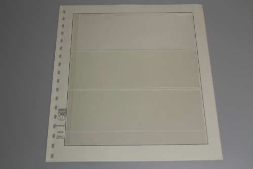 Lindner, T-Blanko-Blatt 802307, 3 Taschen 75 x 69 x 69 mm, Breite 219 mm