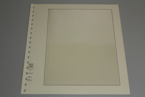 Lindner, T-Blanko-Blatt 802107, 1 Tasche 238 mm, Breite 189 mm