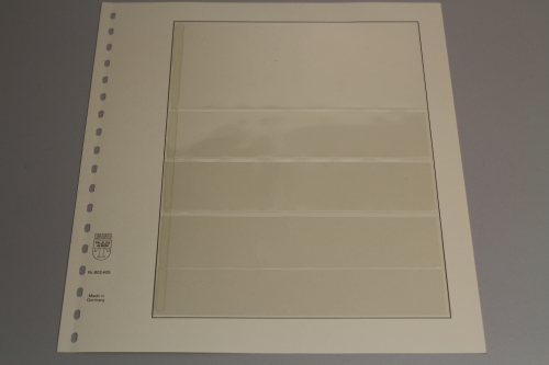 Lindner, T-Blanko-Blatt 802405, 4 Taschen 80 x 38 x 38 x 38 mm, Breite 189 mm