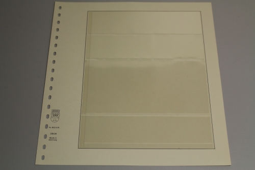 Lindner, T-Blanko-Blatt 802415, 4 Taschen 44 x 43 x 92 x 41 mm, Breite 189 mm