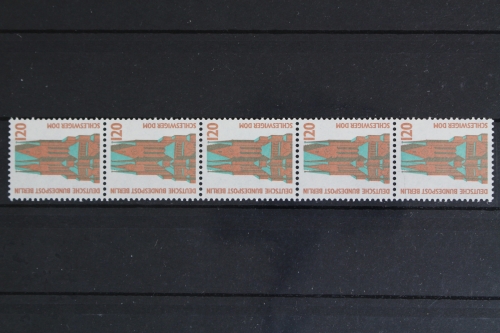 Berlin, MiNr. 815 R, 5er Streifen, ZN 100, postfrisch