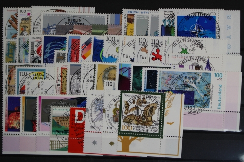 Deutschland (BRD), MiNr. 2027-2086, Jahrgang 1999, Ecke re. unten, ESST Berlin