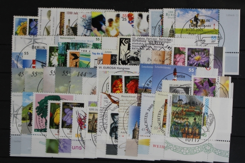 Deutschland, MiNr. 2434-2504, Jahrgang 2005, Ecke re. unten, ESST Berlin