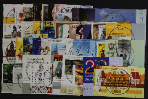 Deutschland, MiNr. 2707-2767, Jahrgang 2009, Ecke re. unten, ESST Berlin