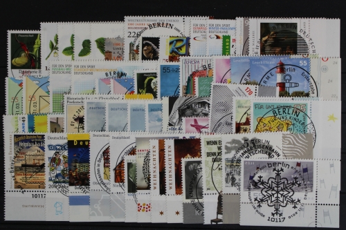 Deutschland, MiNr. 2768-2834, Jahrgang 2010, Ecke re. unten, ESST Berlin