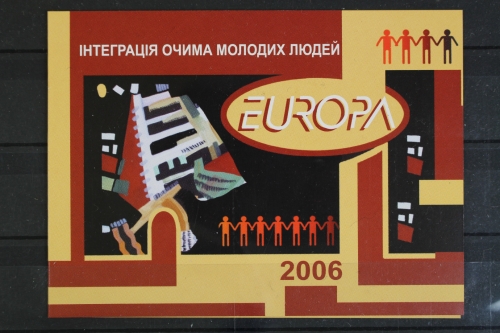 Ukraine, MiNr. 787-788, MH 7, postfrisch