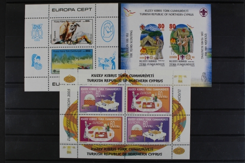 Türkisch- Zypern, MiNr. Block 5, 23, 26, postfrisch