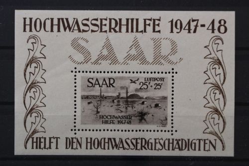 Saarland, MiNr. Block 2, ungebraucht