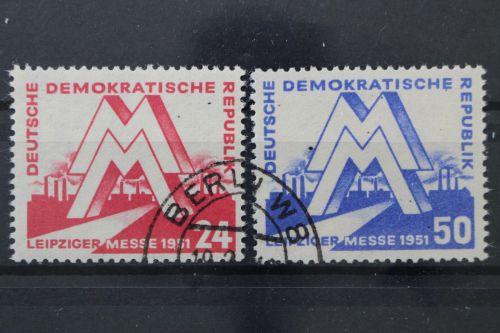 DDR, MiNr. 282-283, gestempelt