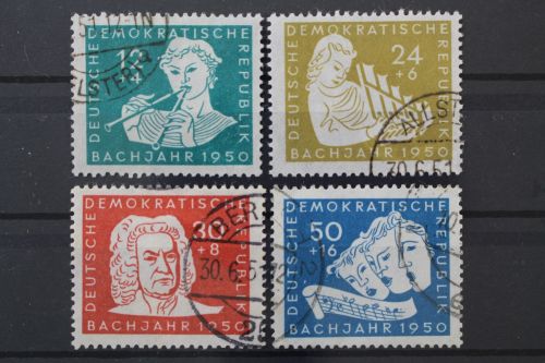 DDR, MiNr. 256-259, gestempelt