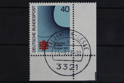 Deutschland (BRD), MiNr. 763, Ecke rechts unten, EST