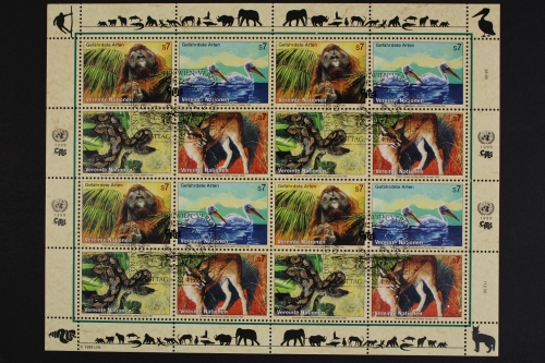 UNO Wien, MiNr. 287-290 KB, ESST