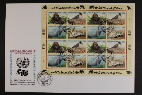 UNO Genf, MiNr. 227-230 KB, FDC