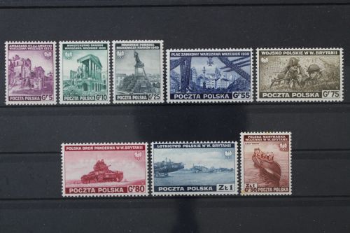 Polen, MiNr. 360-367, postfrisch