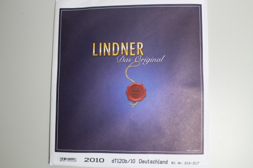 Lindner dT-System, Deutschland Vordruckblätter 2010
