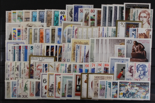 Berlin, MiNr. 750-879, Jahrgänge 1986-1990, postfrisch