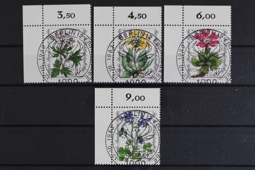 Berlin, MiNr. 703-706, Ecken links oben, ESST
