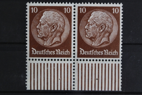 Deutsches Reich, MiNr. 518 Y, WP, WZ Y, UR im Walzendruck, ungebraucht