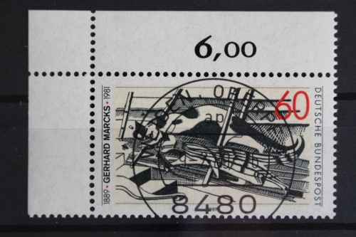 Deutschland (BRD), MiNr. 1410, Ecke li. oben, EST