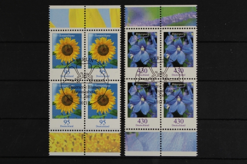 Deutschland (BRD), MiNr. 2434-2435, Viererblöcke, ESST