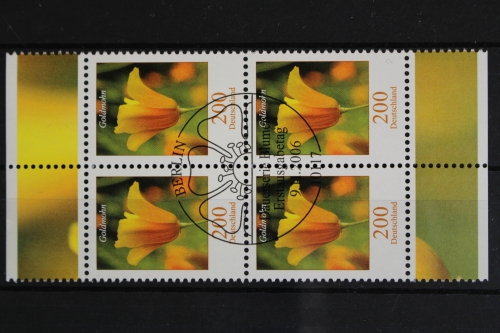 Deutschland (BRD), MiNr. 2568, Viererblock, ESST