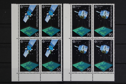 Liechtenstein, MiNr. 1011-1012, Viererblöcke, postfrisch