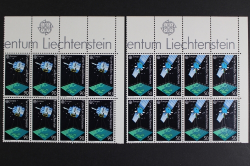 Liechtenstein, MiNr. 1011-1012, 8er Bogenteil, postfrisch
