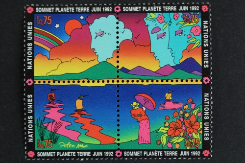 UNO Genf, MiNr. 215-218, Viererblock, postfrisch