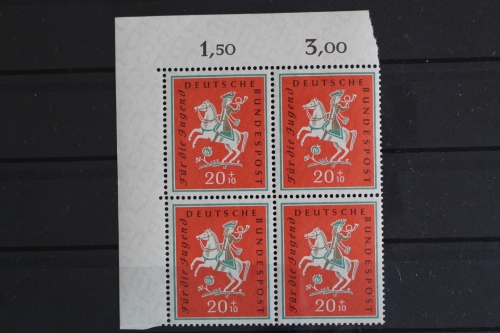 Deutschland (BRD), MiNr. 287, VB, Ecke links oben, postfrisch
