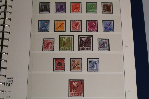 Berlin 1948-1990, postfrische bzw. ungebrauchte komplette Sammlung