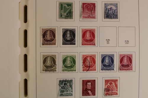 Berlin 1948-1990, gestempelte umfangreiche Sammlung