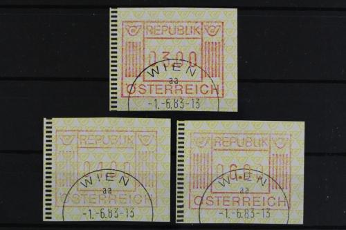 Österreich, MiNr. 1 ATM, gestempelt