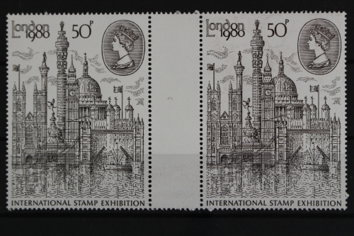 Großbritannien, MiNr. 835, waag. Paar m. Zwischensteg, postfrisch