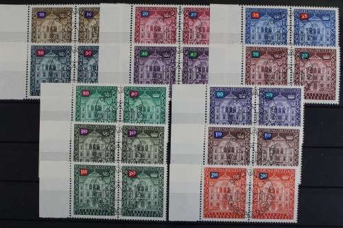 Liechtenstein, MiNr. 57-68 Dienst, Paare mit linken Rand, EST